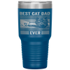 Vintage Best Cat Dad Ever Bump Fist Father's Day Gifts Tumbler Tumblers dad, family- Nichefamily.com