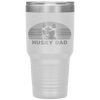 Vintage Husky Dad Father's Day Gifts For Dog Lover Tumbler Tumblers dad, family- Nichefamily.com