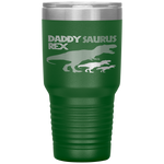 Funny Father's Day Daddysaurus Rex Tumbler Tumblers dad, family- Nichefamily.com