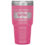 Mens Best Cat Grandpa Ever Retro Vintage Cat Grandpa Gifts Tumbler Tumblers dad, family- Nichefamily.com