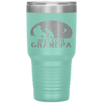 Reel Cool Grandpa Fishing Father's Day Grandpa Gift Tumbler Tumblers dad, family- Nichefamily.com