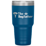 The Dogfather Maltese Dog Dad Father's Day Gift Tumbler Tumblers dad, family- Nichefamily.com