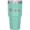 Unicorn Birthday Girl Funny Papa Grandpa Gift Family Tumbler Tumblers dad, family- Nichefamily.com