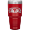 Vintage Best English Bulldog DAD Ever Fathers Day Gift Tumbler Tumblers dad, family- Nichefamily.com