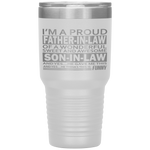 fathers day gifts for father in law from awesome Son in law Tumblers Tumblers dad, family- Nichefamily.com