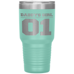 Daddys Girl 01 Fathers Day Gift Idea Daddy Daughter Matching Tumbler Tumblers dad, family- Nichefamily.com