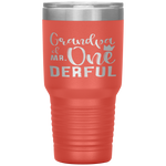 Grandpa of Mr Onederful 1st Birthday First One-Derful Party Tumbler Tumblers dad, family- Nichefamily.com