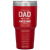 dad well done! i'm awesome Tumblers dad, family- Nichefamily.com