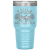 Best Dog Dad Ever Siberian Husky Father's Day Gift Tumbler Tumblers dad, family- Nichefamily.com