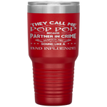 Funny Pop Pop Dad Valentine Fathers Day Christmas Gift Tumbler Tumblers dad, family- Nichefamily.com