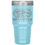 I Have Two Titles Dad And Granddad Fathers Day Gift Tumbler Tumblers dad, family- Nichefamily.com