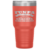 Funpa Fathers Day Men Gift Fun Grandpa Birthday Tumbler Tumblers dad, family- Nichefamily.com