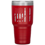 USA Flag Best Buckin' Dad Ever Deer Hunting Fathers Day Gift Tumbler Tumblers dad, family- Nichefamily.com