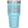 Barber Dad Husband Daddy Hero Fathers Day Gift Tumbler Tumblers dad, family- Nichefamily.com