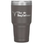 The Dogfather Chihuahua Dog Dad Father's Day Gift Tumbler Tumblers dad, family- Nichefamily.com