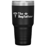 The Dogfather Shih Tzu Dog Dad Father's Day Gift Tumbler Tumblers dad, family- Nichefamily.com