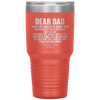 dear dad there are endless reasons Tumblers - Nichefamily.com