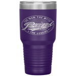 Papi Man Myth Legend Vintage Daddy Father's Day Gifts Tumbler Tumblers dad, family- Nichefamily.com