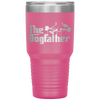 The Dogfather Dog Dad Fathers Day Gift Dog Lover Tumbler Tumblers dad, family- Nichefamily.com