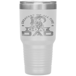 Greatest of All Time Goat Dad Fathers Day Gift Tumbler Tumblers dad, family- Nichefamily.com