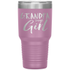 Grandpa Says Girl Gender Reveal Announcement Party Tumbler Tumblers dad, family- Nichefamily.com