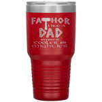 Cool Fathor Dad - Trendy Father's Day Gift Tumbler Tumblers dad, family- Nichefamily.com