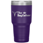 The Dogfather Chihuahua Dog Dad Father's Day Gift Tumbler Tumblers dad, family- Nichefamily.com