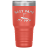 Best Papa By Par Funny Golf Father's Day Grandpa Gift Tumbler Tumblers dad, family- Nichefamily.com