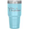 The Dogfather Boston Terrier Dog Dad Father's Day Tumbler Tumblers dad, family- Nichefamily.com