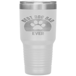 Vintage Dog Dad Cool Father's Day Gift Retro Tumbler Tumblers dad, family- Nichefamily.com