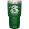 I'm A Cycling Grandpa Funny Grandpa Cyclist Gift Tumbler Tumblers dad, family- Nichefamily.com