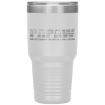 Papaw The Veteran The Myth The Legend Fathers Day Gift Tumbler Tumblers dad, family- Nichefamily.com