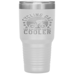 Cycling Dad  Bike Rider Cyclist Father's Day Gift Funny Tumbler Tumblers dad, family- Nichefamily.com