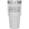 G-daddy Grandpa Gifts Worlds Greatest G-daddy Tumbler Tumblers dad, family- Nichefamily.com