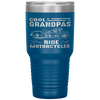 Cool Grandpas Ride MotorCycles - Funny Grand Father Biker Tumbler Tumblers dad, family- Nichefamily.com