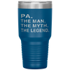 Grandpa Grandfather PA The Legend Gift Tumbler Tumblers dad, family- Nichefamily.com