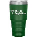 The Dogfather Maltese Dog Dad Father's Day Gift Tumbler Tumblers dad, family- Nichefamily.com