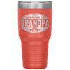 Father's Day Gift For Men Promoted To Grandpa Est 2020 Tumbler Tumblers dad, family- Nichefamily.com