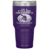 I'm A Cycling Grandpa Funny Grandpa Cyclist Gift Tumbler Tumblers dad, family- Nichefamily.com