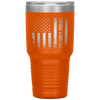 God Family Steelers Pro Us Flag Father's Day Dad Gift Tumbler Tumblers dad, family- Nichefamily.com