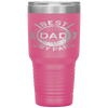 Best Dad By Par Golf Lover Father's Day Gift Tumbler Tumblers dad, family- Nichefamily.com