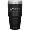 Fa-Thor Like Dad Just Way Mightier Funny Father's Day Tumbler Tumblers dad, family- Nichefamily.com