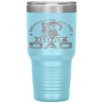 Greatest of All Time Goat Dad Fathers Day Gift Tumbler Tumblers dad, family- Nichefamily.com