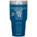 Funny Donald Trump Father's Day Great Dad Gift Tumbler Tumblers dad, family- Nichefamily.com