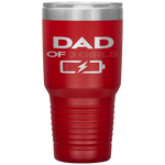 Dad of 3 Girls Funny Dad Fathers brother-in-law Tumblers Tumblers dad, family- Nichefamily.com