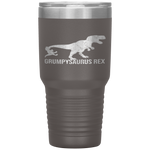 Grumpysaurus Rex Kid Funny Grandpa Tumbler Tumblers dad, family- Nichefamily.com