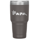 Unicorn Birthday Girl Funny Papa Grandpa Gift Family Tumbler Tumblers dad, family- Nichefamily.com