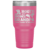 Boots Or Bows Grandpa Gender Reveal Baby Shower Announcement Tumbler Tumblers dad, family- Nichefamily.com