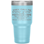 Funny Pop Pop Dad Valentine Fathers Day Christmas Gift Tumbler Tumblers dad, family- Nichefamily.com