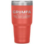 Grumpa Definition Like A Regular Grandpa Only Grumpier Tumbler Tumblers dad, family- Nichefamily.com